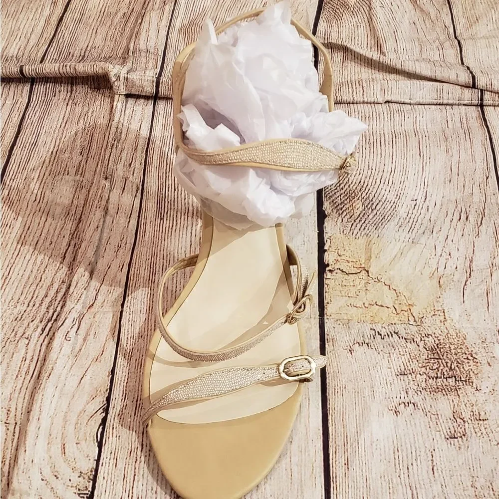 AERIN Strappy Caroline Heels, Sz 10
